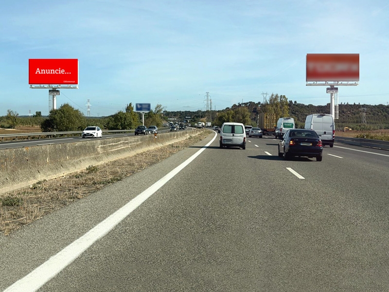 MONO280 - Outdoor na A1 Lisboa, Carregado